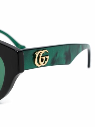 Gucci Eyewear Cat-Eye Tinted Sunglasses