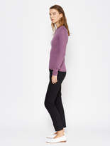 Thumbnail for your product : Organic by John Patrick Ribbed Cotton Pullover - Lilac