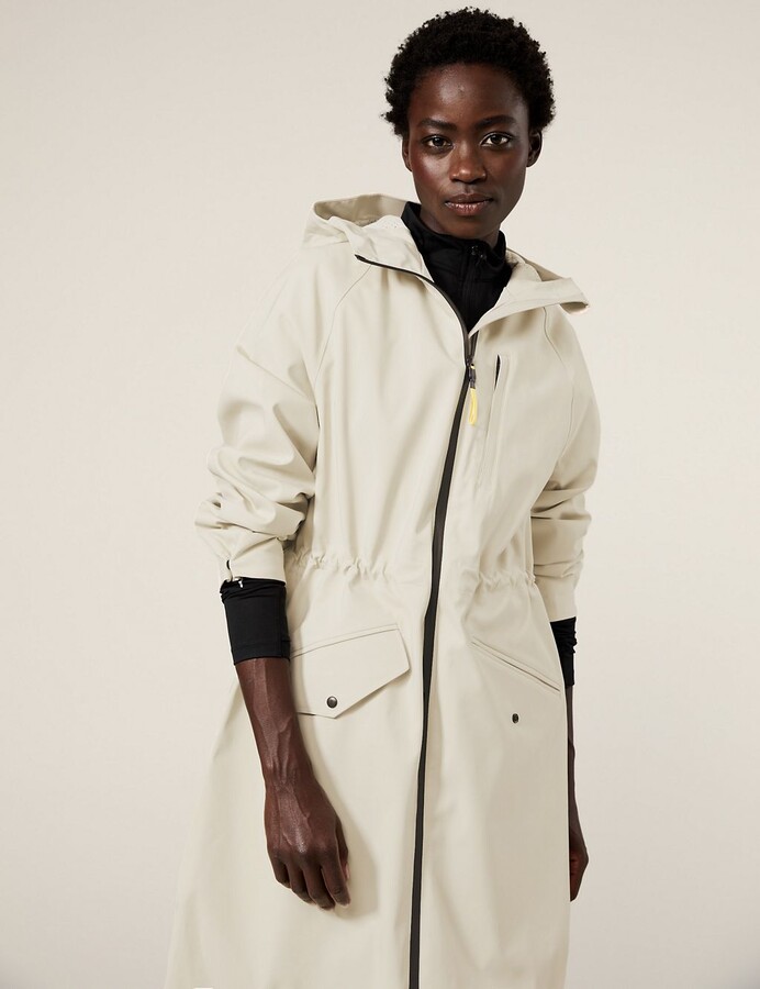 Goodmove Stormwear™ Ultra Hooded Longline Parka Coat - ShopStyle