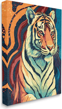 Langley Street™ Wild Tiger On Canvas by Ziwei Li Painting