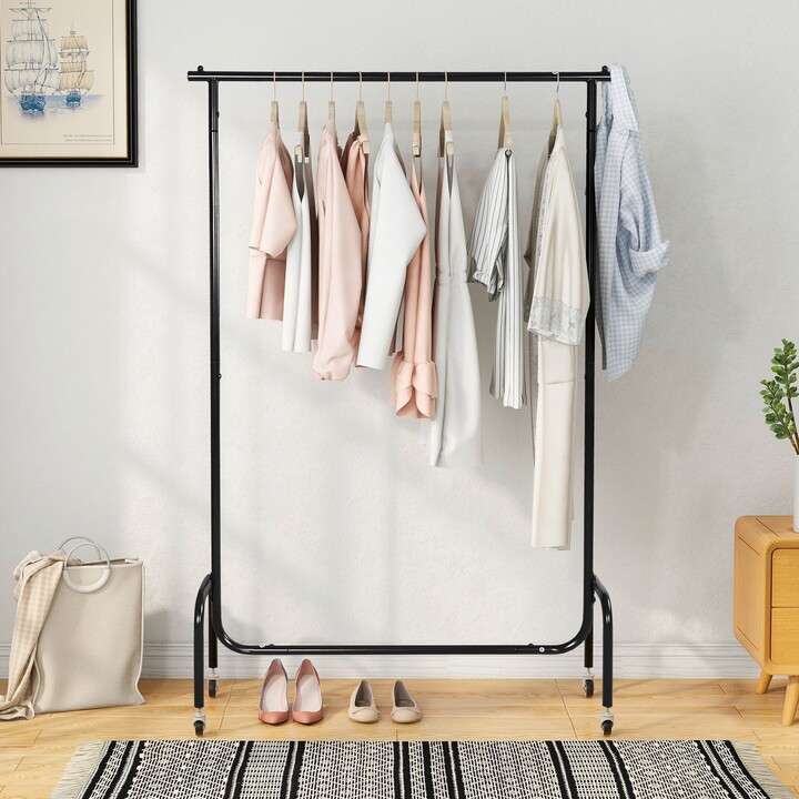 RASOO Modern Multifunctional Coat Rack Heavy Duty Clothes Rack