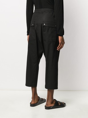 Rick Owens Cropped Tracksuit Trousers