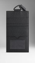 Thumbnail for your product : Burberry Signature Grain Leather Travel ID Holder