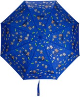 Thumbnail for your product : Moschino Space-Themed Logo Print Umbrella