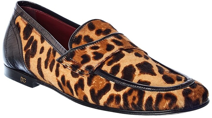 Mens Leopard Loafers | Shop the world's largest collection of fashion |  ShopStyle