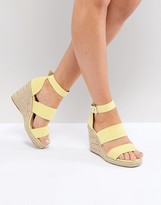 Thumbnail for your product : ASOS DESIGN Taffy espadrille wedges