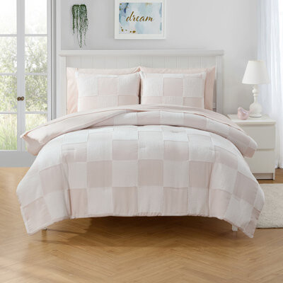 Chenille Checkered Kids Bedding Set Includes Sheet Set By Sweet Home Collection®