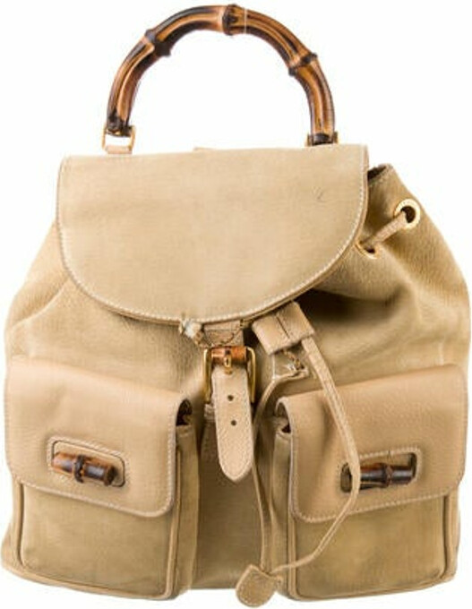 Gucci Vintage Bamboo Backpack ShopStyle
