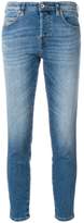 Diesel distressed cropped skinny jeans
