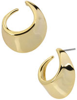Thumbnail for your product : Robert Lee Morris Gold-Tone Crescent Drop Earrings