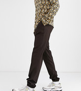 mens cropped smart joggers