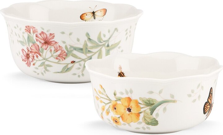 Lenox Butterfly Meadow 2Pc Nesting Bowl Set