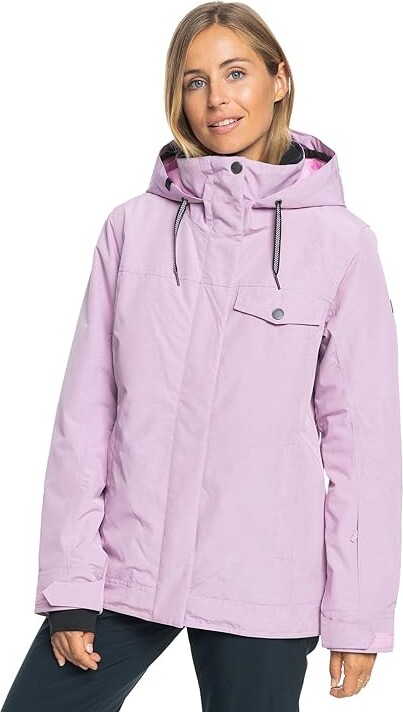 Roxy Peakside Insulated Snow Jacket With Dryflight Technology in Blue