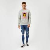 Thumbnail for your product : Marvel Comics The Invincible Ironman Face Grey Christmas Sweatshirt