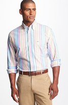 Thumbnail for your product : Paul & Shark Stripe Oxford Classic Fit Sport Shirt