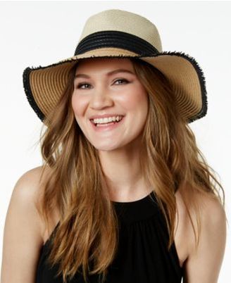 INC International Concepts Colorblock Sun Hat, Created for Macy's
