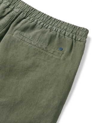 NN07 Seb Linen Drawstring Shorts