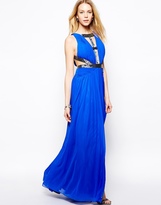 Thumbnail for your product : Forever Unique Issy Maxi Dress with Cut Outs and Embellishment