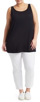 Thumbnail for your product : Eileen Fisher, Plus Size System Slim-Fit Ankle Jeans