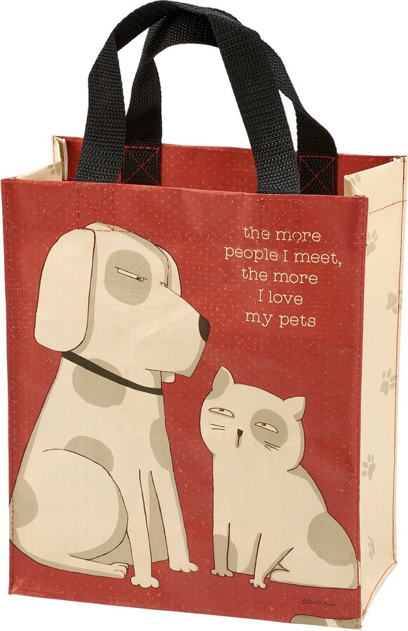 Primitives by Kathy People I Meet Daily Tote Bag