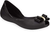 Thumbnail for your product : PeepToe Queen V Peep-Toe Jelly Flats
