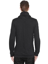 Thumbnail for your product : Ann Demeulemeester Hooded Double Cotton T-Shirt