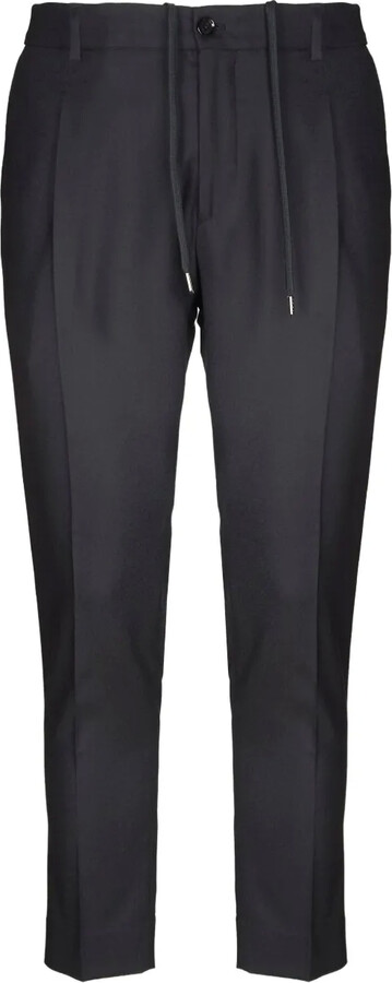 BE ABLE Drawstring Pleated Trousers