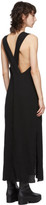 Thumbnail for your product : Raquel Allegra Black Apron Long Dress