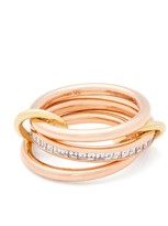 Thumbnail for your product : Spinelli Kilcollin Rene 18kt & Diamond Ring - Rose Gold
