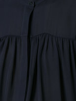 Thumbnail for your product : Carolina Herrera trapeze fluted cuff blouse