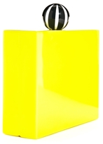 Thumbnail for your product : Lulu Guinness Lulu Guiness Chartreuse Square Clutch