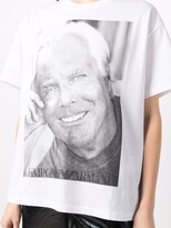 Thumbnail for your product : Emporio Armani photograph-print cotton T-Shirt