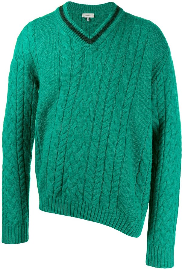 mens emerald green jumper