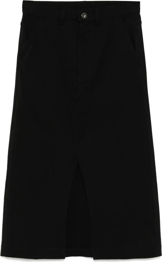 CHOCOOLATE Logo-Embroidered Skirt