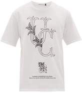 Thumbnail for your product : Undercover Gothic Logo-print Cotton T-shirt - Mens - White