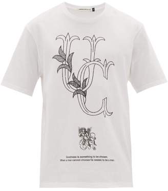 Undercover Gothic Logo-print Cotton T-shirt - Mens - White