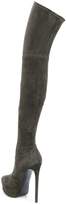 Thumbnail for your product : Casadei thigh length platform boots
