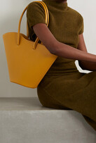 Thumbnail for your product : Little Liffner Tall Tulip Leather Tote - Mustard