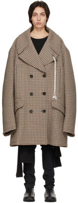 raf simons caban coat