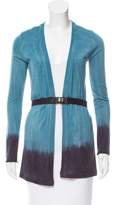 Thumbnail for your product : Piazza Sempione Belted Cashmere & Silk Cardigan