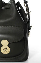 Thumbnail for your product : Ralph Lauren Jungle Leather Gold Tone Ricky Drawstring Shoulder Handbag New