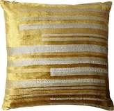 Thumbnail for your product : Kevin OBrien Kevin O'Brien Stripe Velvet Pillow - Gold