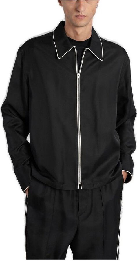 Jil Sander Straight Hem Zipped Shirt