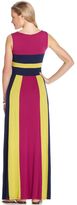 Thumbnail for your product : Spense Petite Sleeveless Colorblocked Maxi Dress