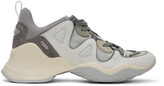 Thumbnail for your product : Fendi Grey FFluid Low-Top Sneakers