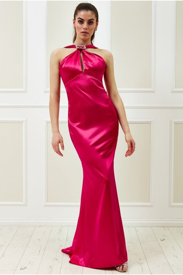 cerise pink dresses for wedding guests