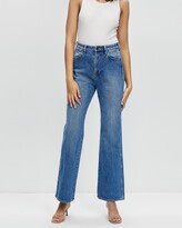 Thumbnail for your product : Wrangler Women's Blue High-Waisted - Bootsie Flared Jeans - Size 6 at The Iconic