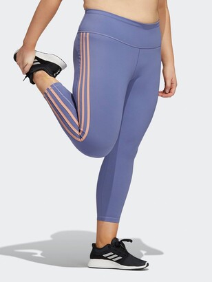 adidas 3-Stripes Leggings (Plus Size) - Black | adidas UK