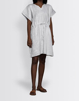 Thumbnail for your product : Madewell Reistor Embroidered Hemp August Breeze Kaftan Dress