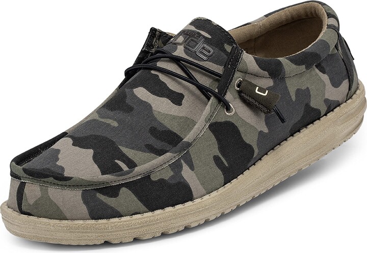 HEYDUDE Mens HEYDUDE Wally Break Stitch Casual Shoe | Hamilton Place - View #13